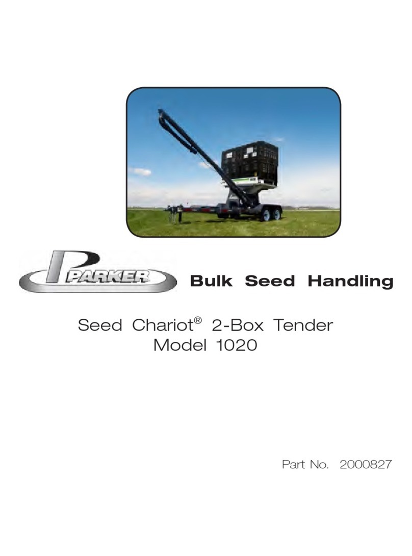 Unverferth PARKER Seed Chariot 1020 User manual
