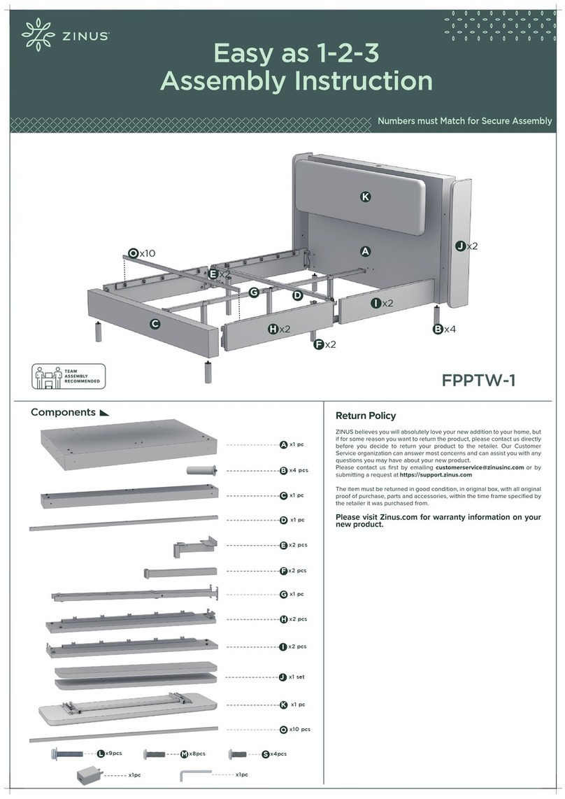 ZINUS FPPTW-1 User manual ZINUS FPPTW-1 User manual