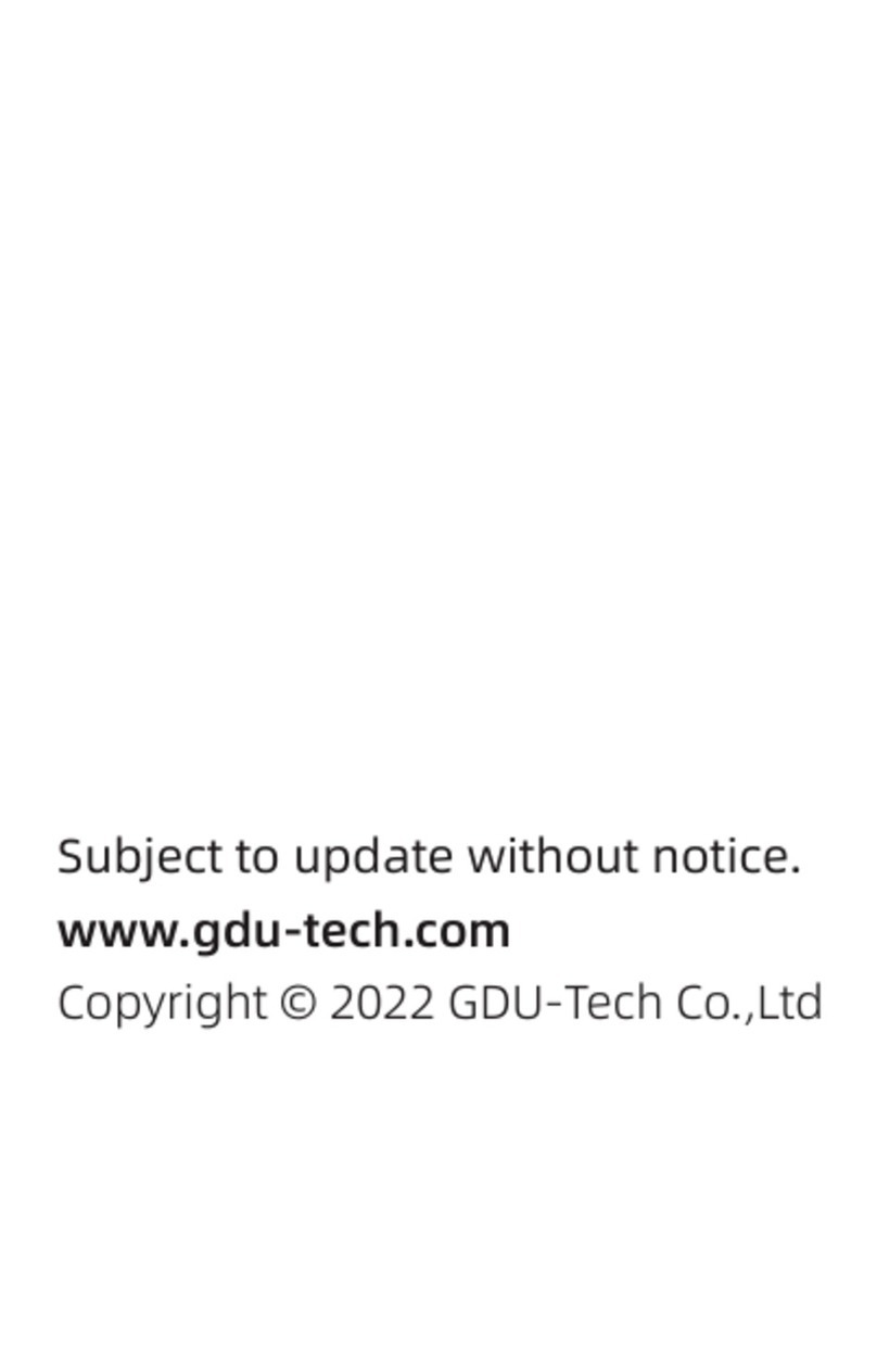 GDU PVL-8K user manual