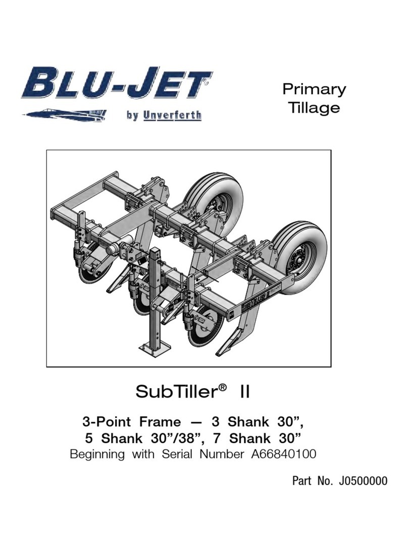 Unverferth BLU-JET SubTiller II manual