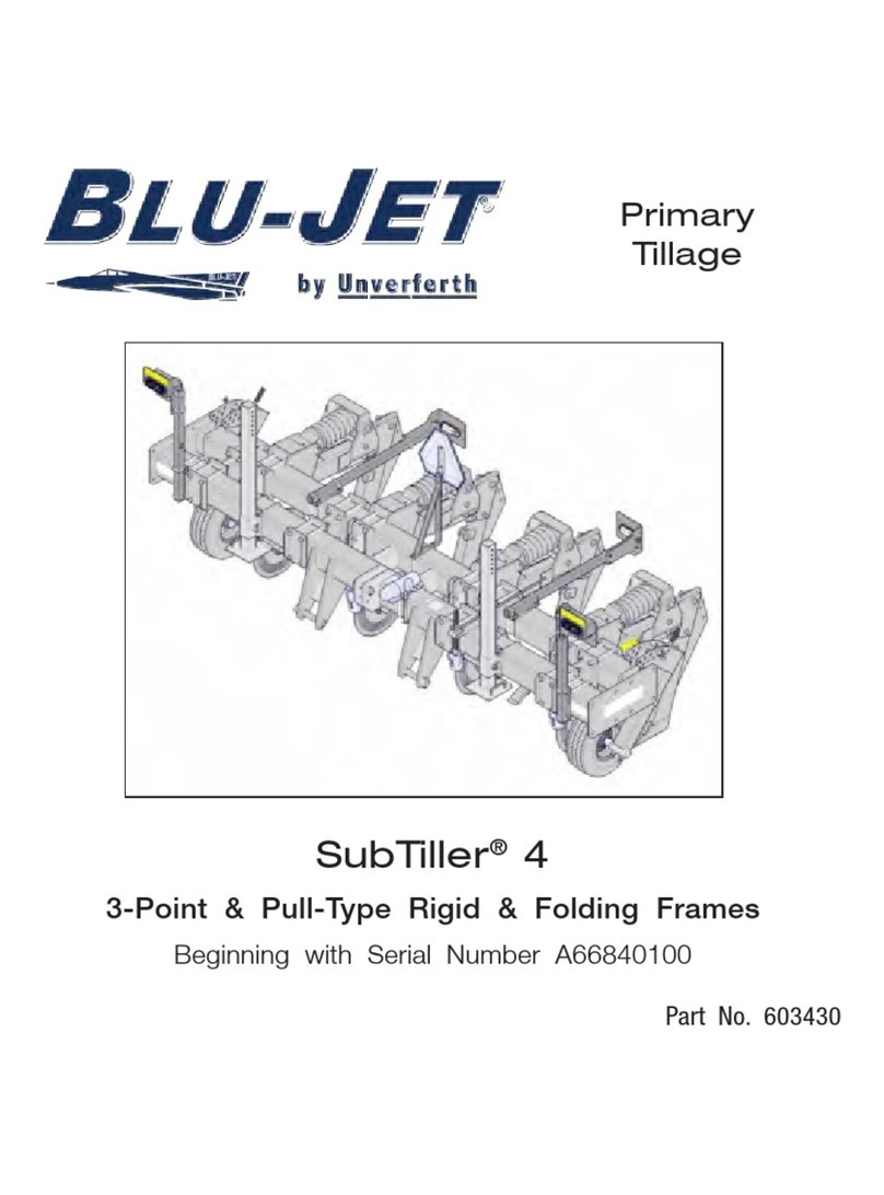 Unverferth BLU-JET SubTiller 4 manual
