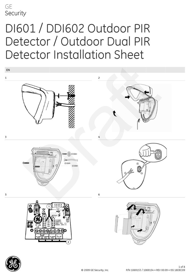GE DDI602 Assembly instructions GE DDI602 Assembly instructions