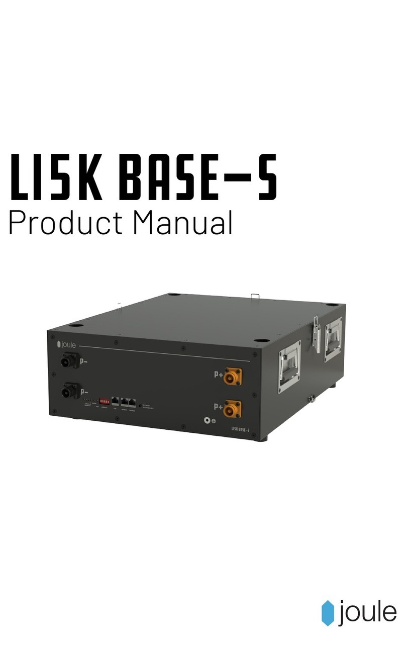 joule Case Li5k Base-S product manual