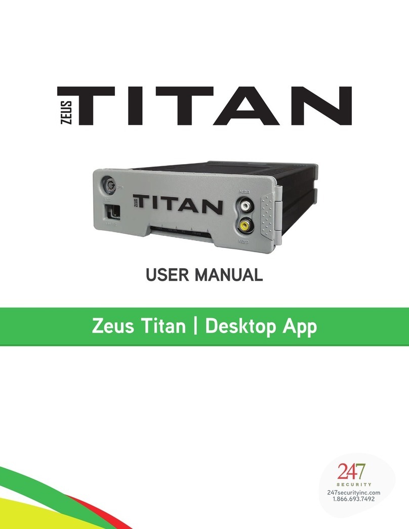 247Security ZEUS TITAN user manual
