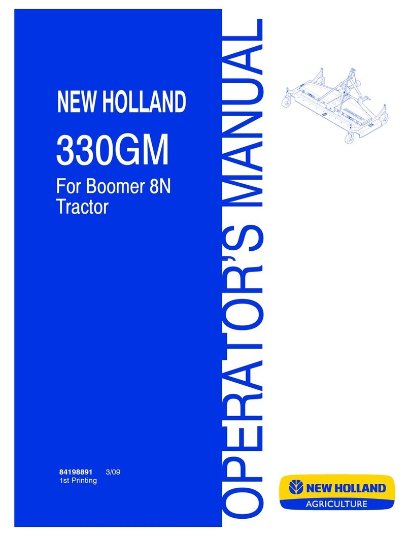 New Holland 330GM Operator's manual
