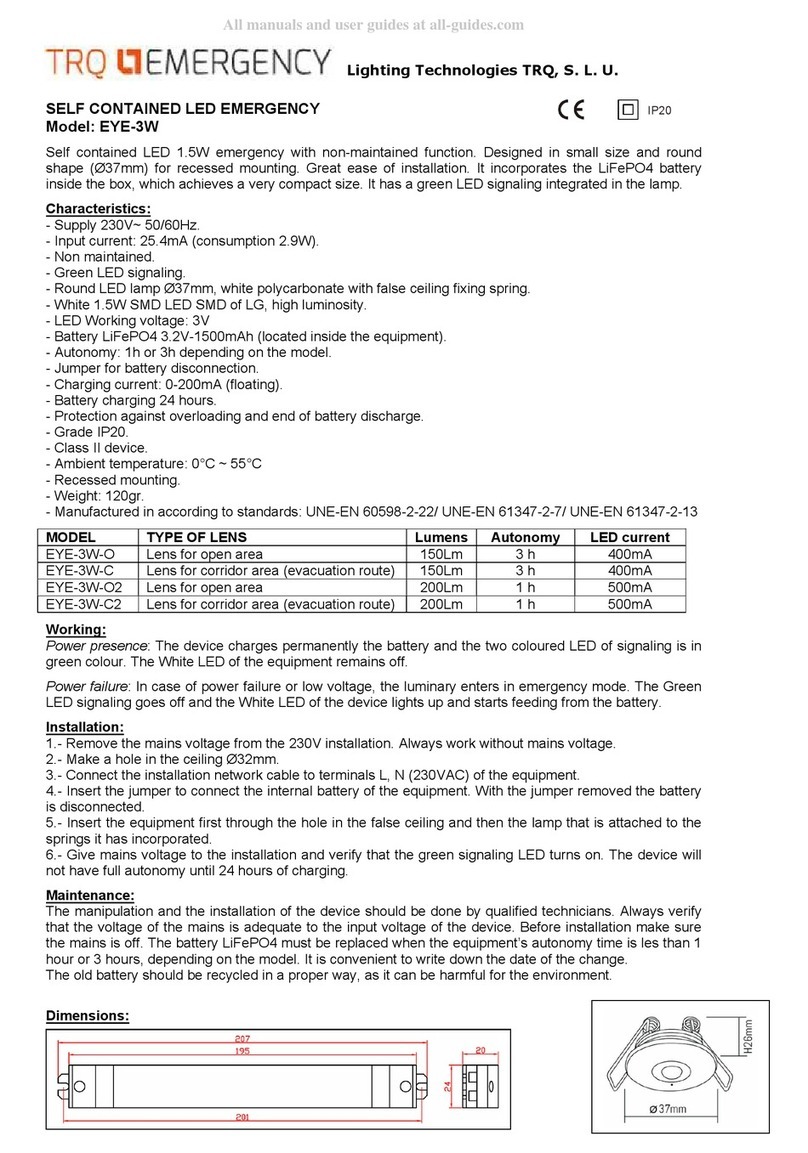 TRQ EYE-3W quick start guide