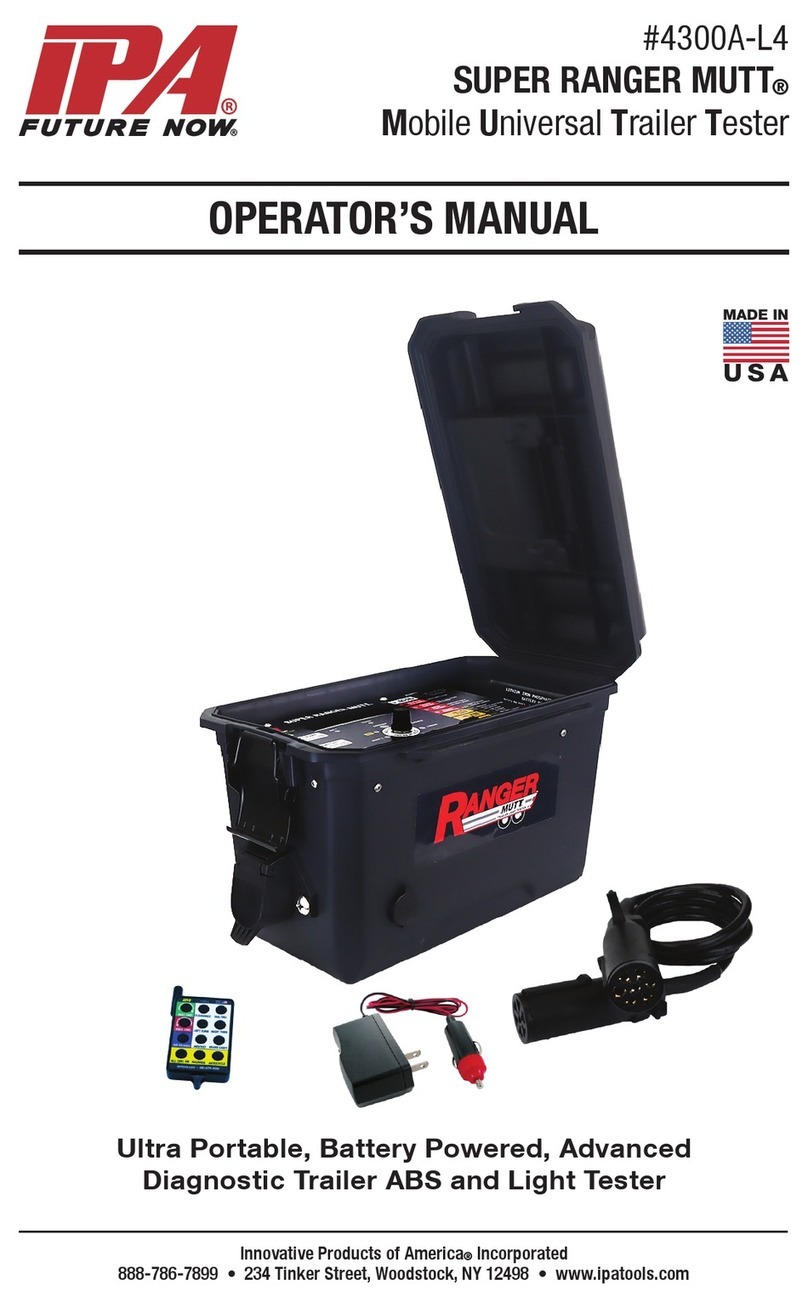 iPA SUPER RANGER MUTT Operator's manual