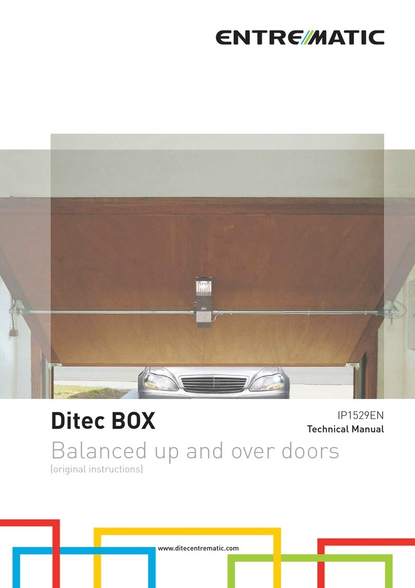 Entrematic Ditec BOX User manual