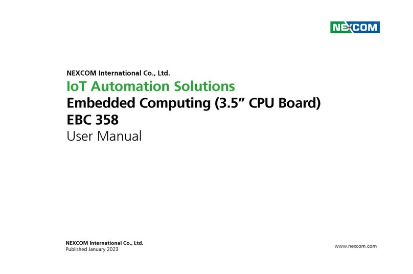 Nexcom EBC 358 User manual