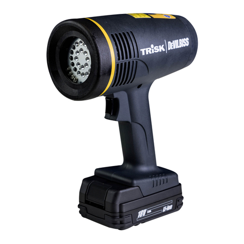 Carlisle Fluid Technologies Trisk DeVILBISS Tru-Cure UV-LED Service manual