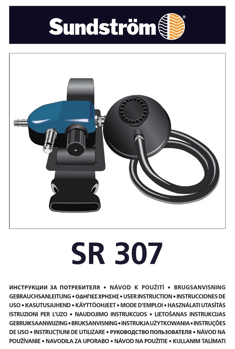 Sundstroms SR 307 User instruction