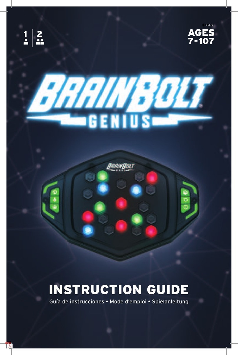 Educational Insights BRAINBOLT GENIUS 8436 Instruction guide