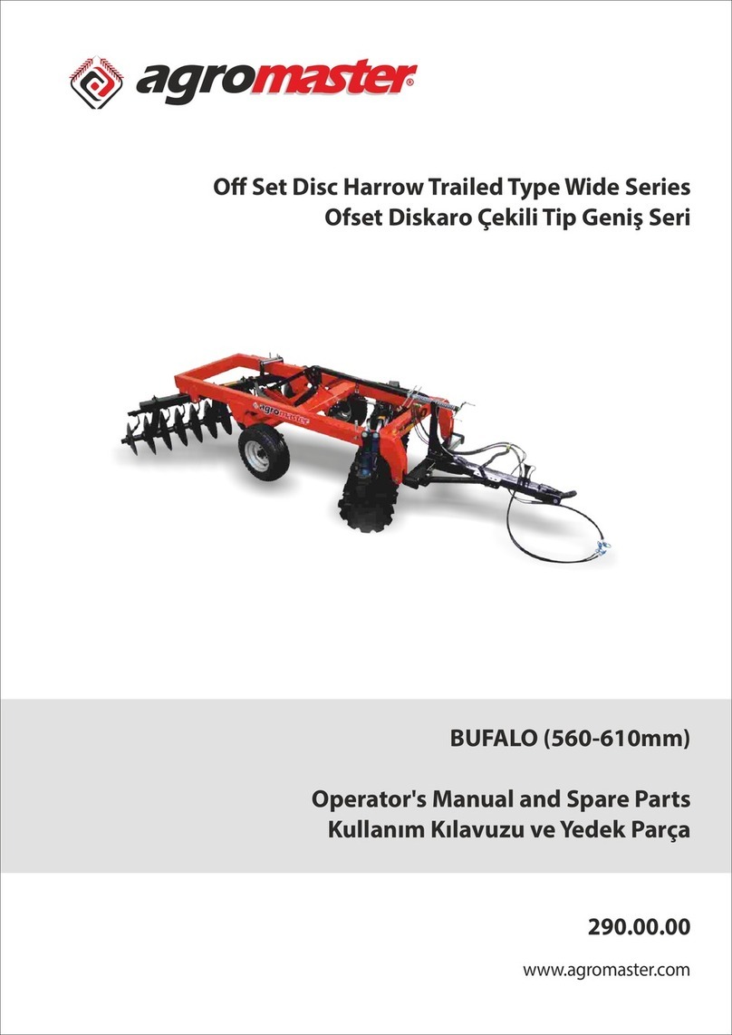 agromaster BUFALO 1856 Operator's manual agromaster BUFALO 1856 Operator's manual