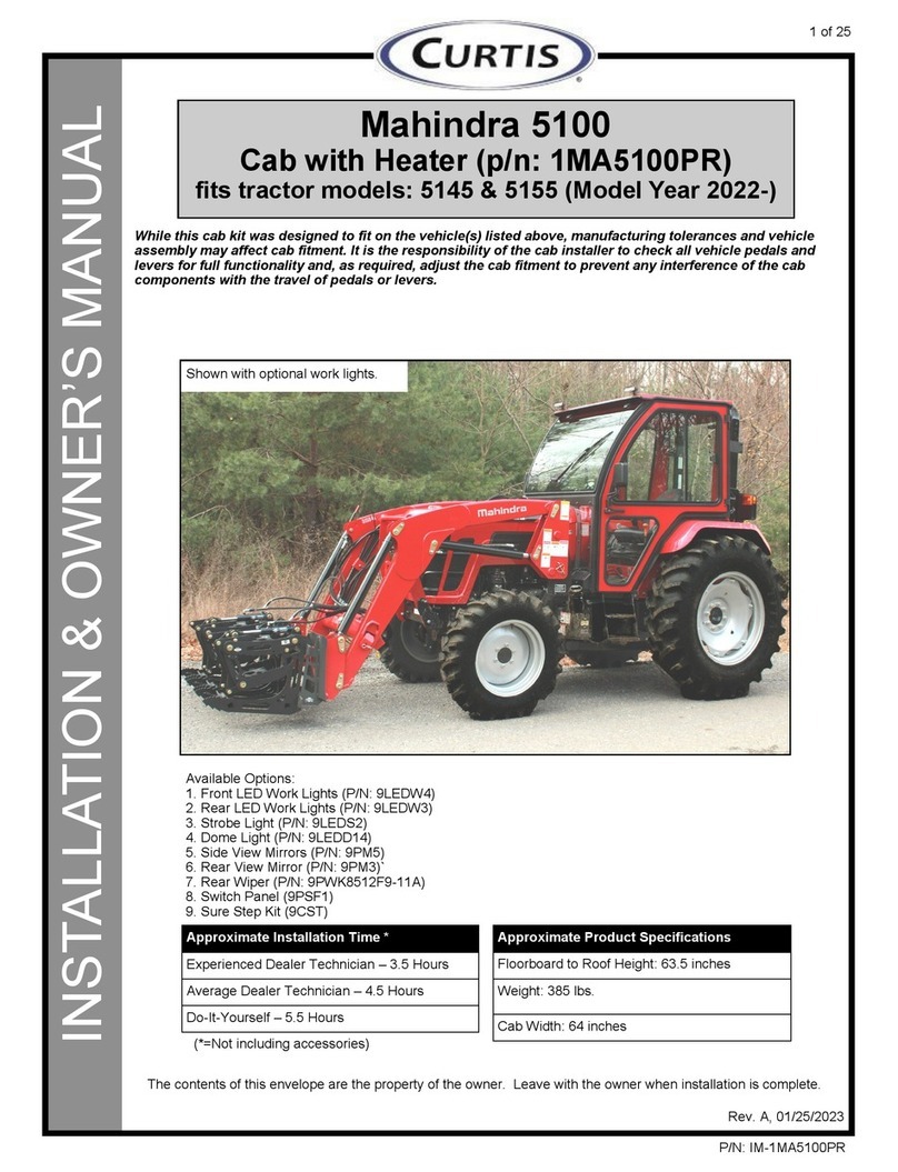 Curtis 1MA5100PR Installation & owner's manual Curtis 1MA5100PR Installation & owner's manual