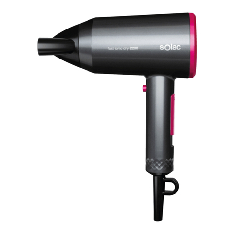 SOLAC SH7089 manual