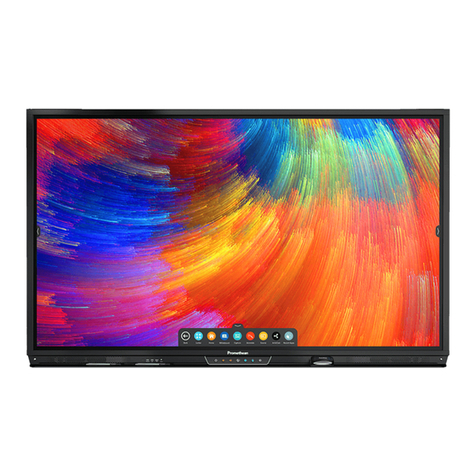 promethean ActivPanel Elements Titanium V7 User manual