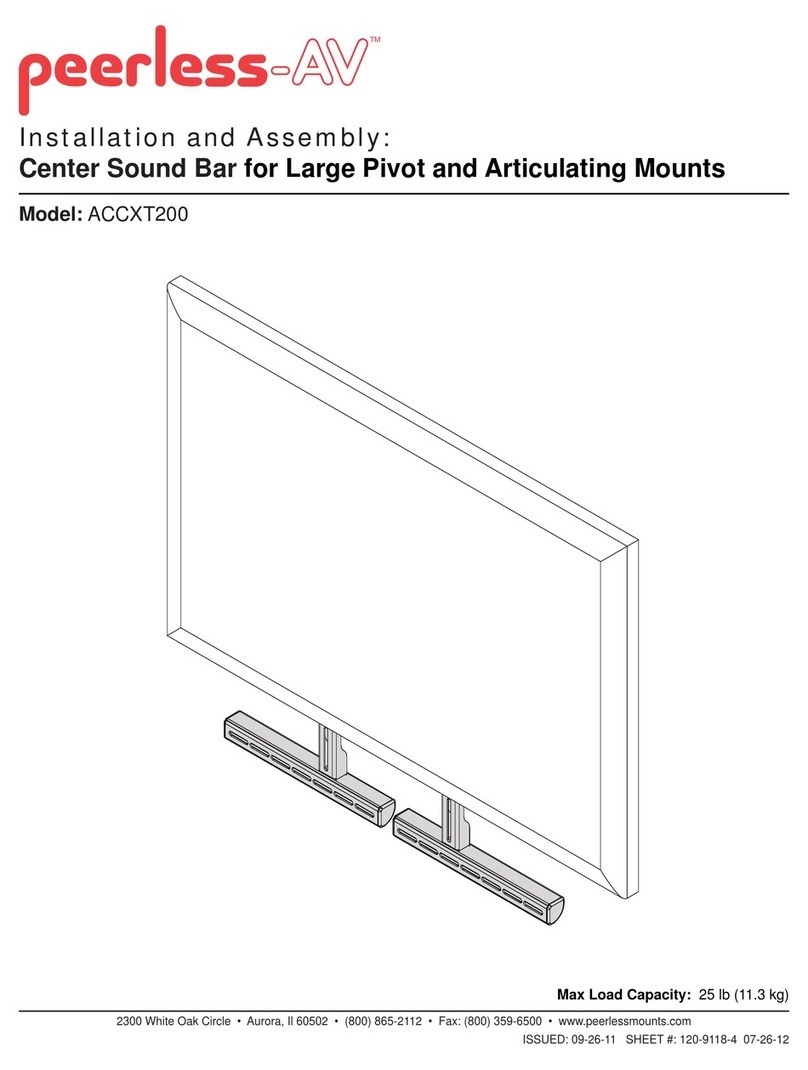 peerless-AV ACCXT200 Guide