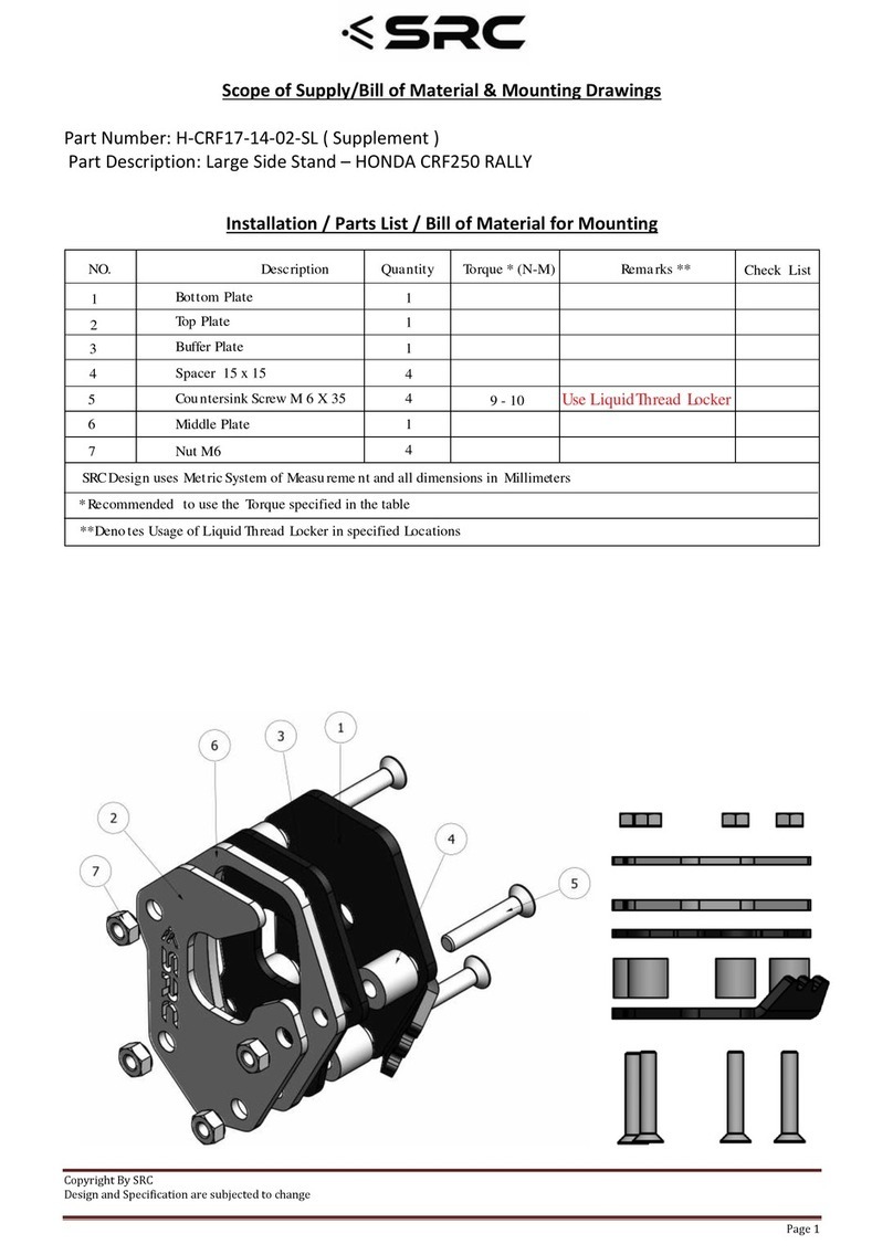 SRC H-CRF17-14-02-SL Guide