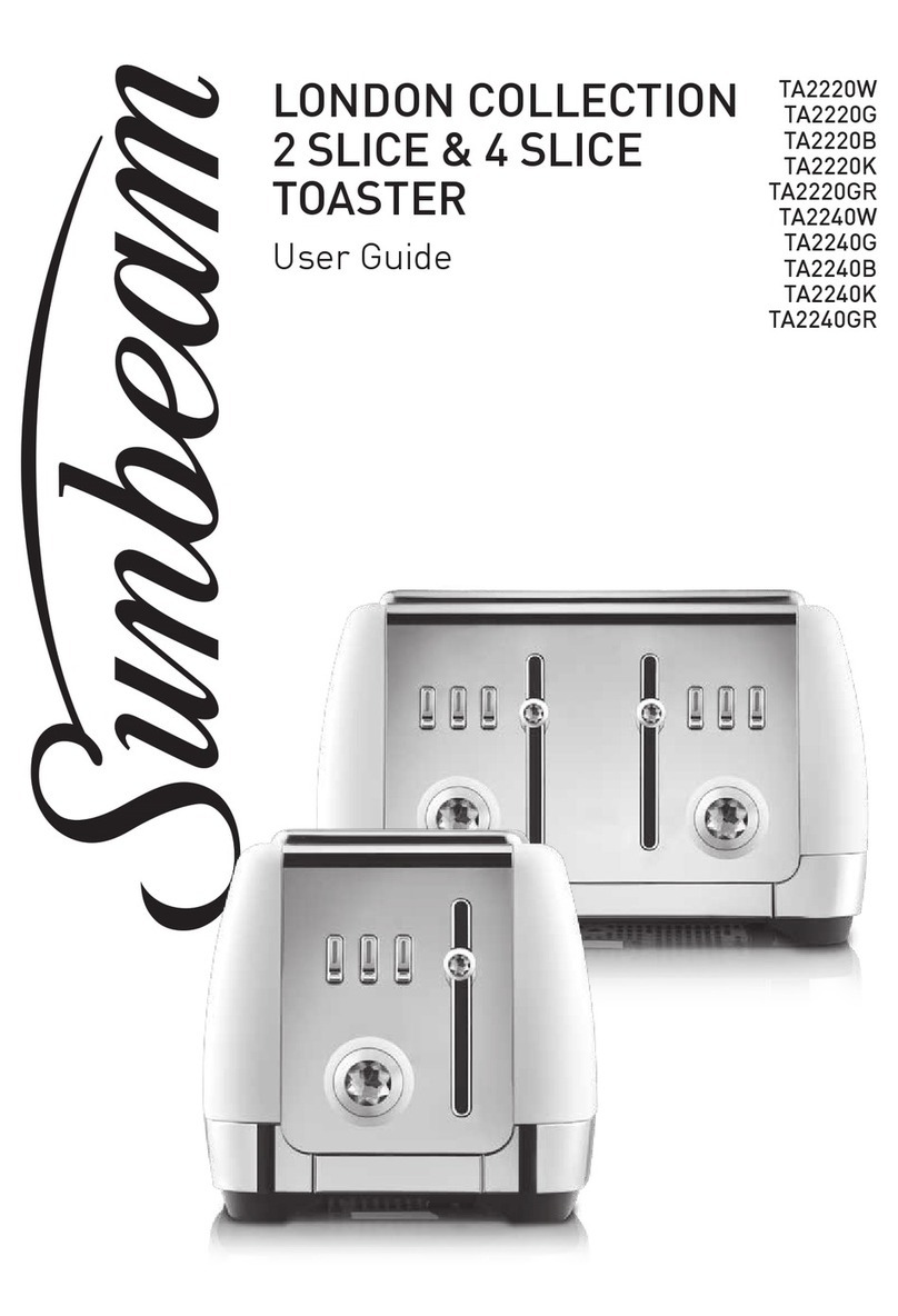 Sunbeam London TA2220W User manual