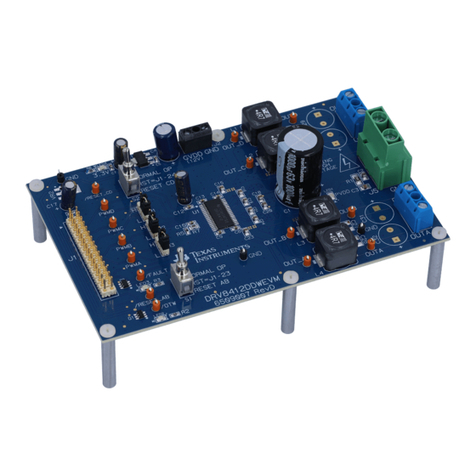 Texas Instruments DRV84 EVM Series User manual