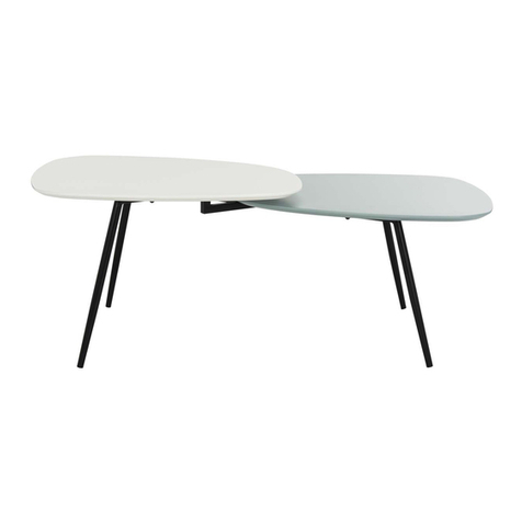 Safavieh Furniture Jasmine Bi Level FOX8205A manual