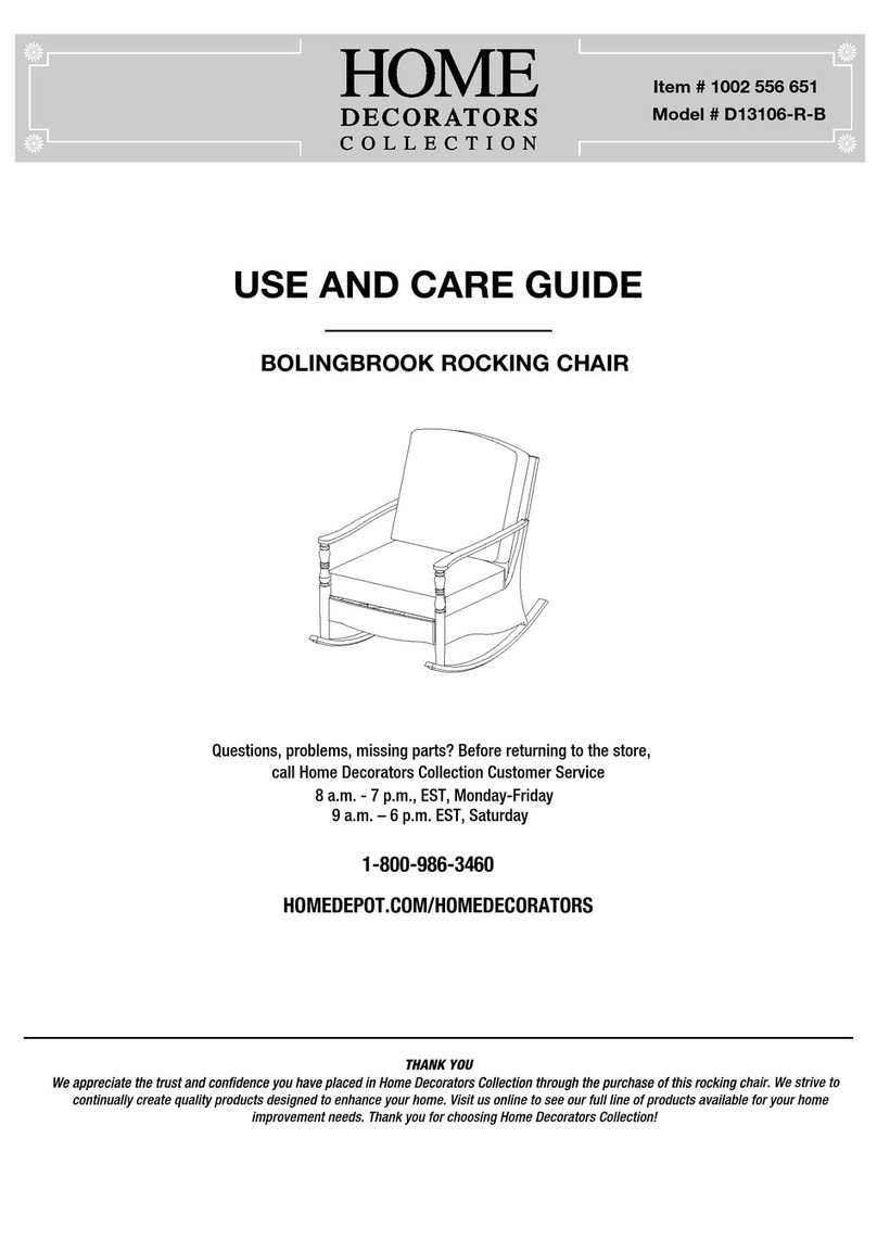 Home Decorators Collection BOLINGBROOK D13106-R-B User manual Home Decorators Collection BOLINGBROOK D13106-R-B User manual