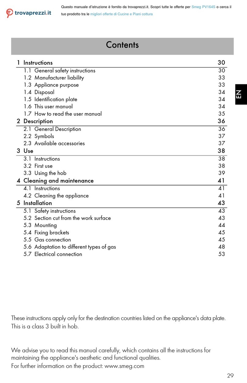 Smeg PV164S User manual