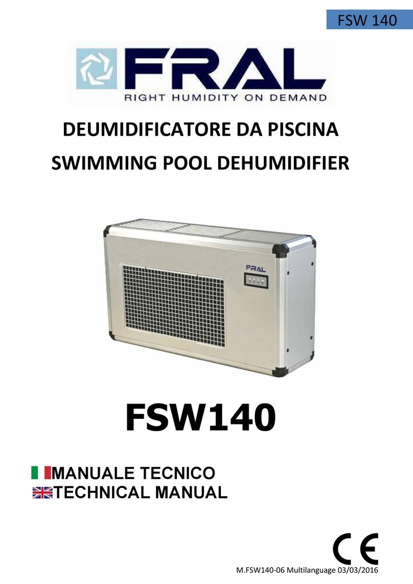 Fral FSW140 User manual