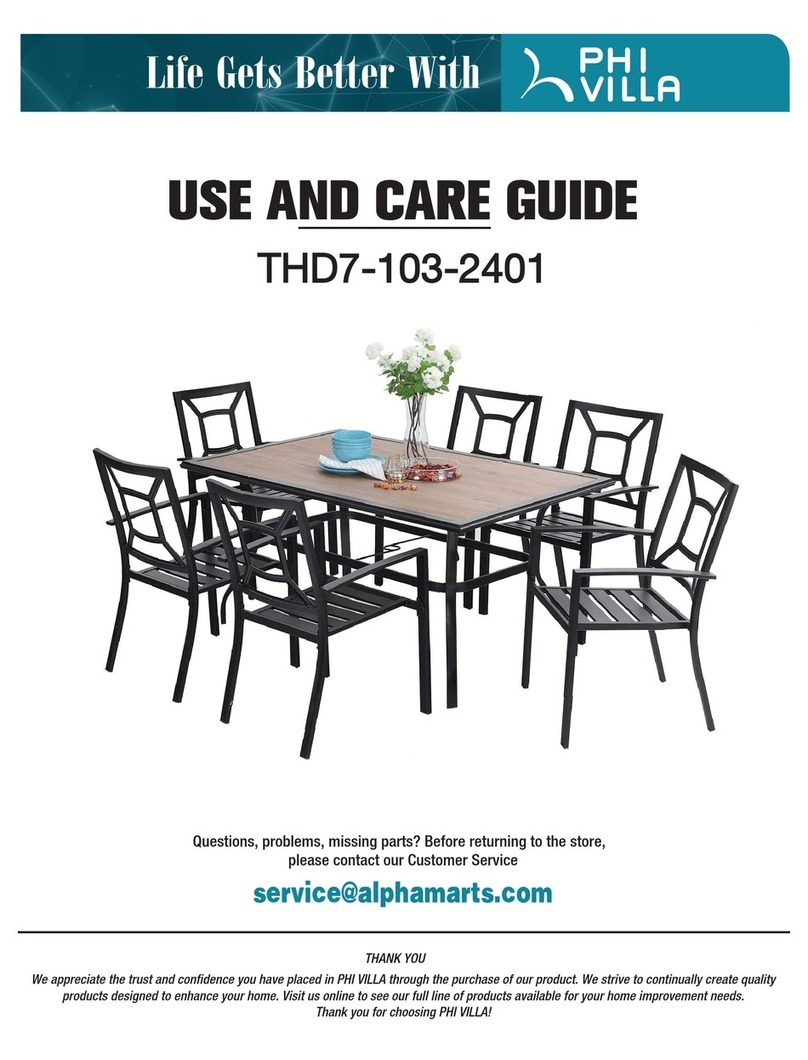 PHI VILLA THD7-103-2401 User manual
