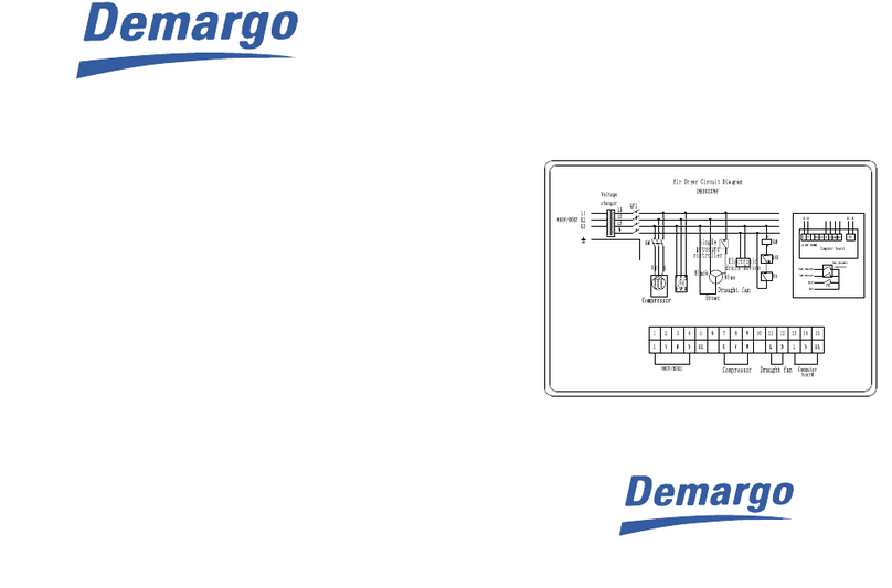 Demargo DM1020NF Instructions for installation and operation