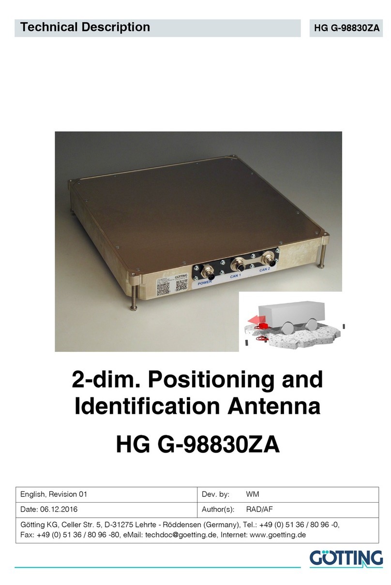 Gotting HG G-98830ZA Parts list manual