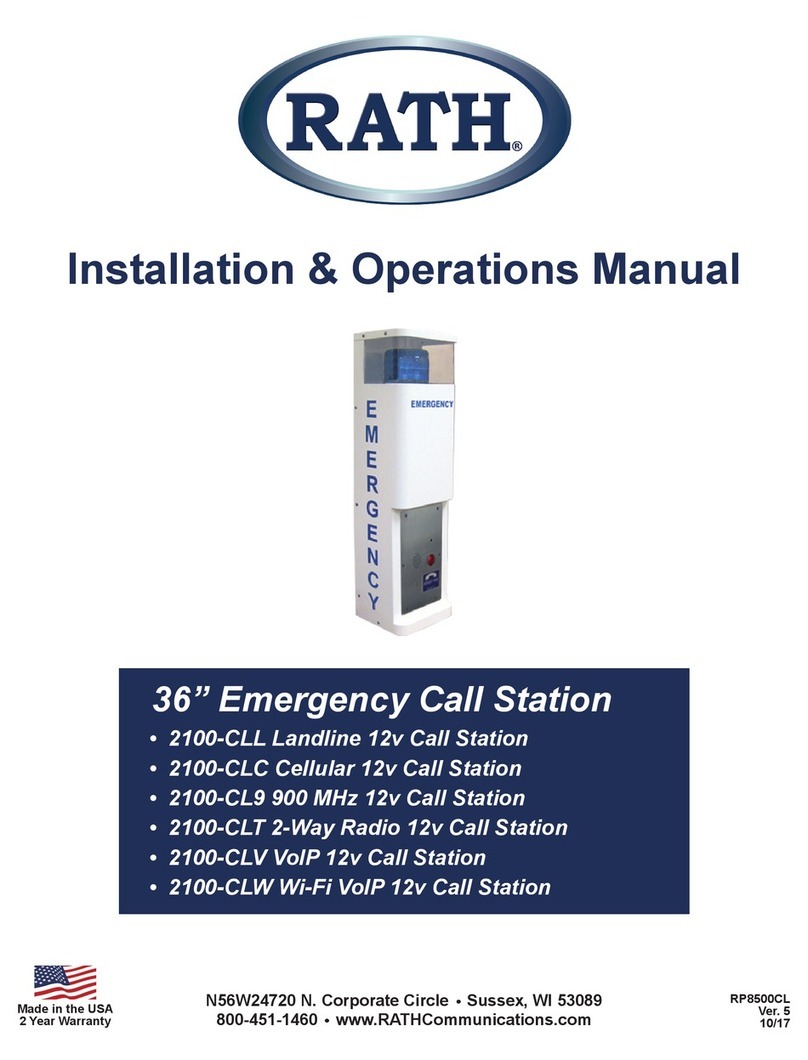 Rath 2100-CL9 User manual