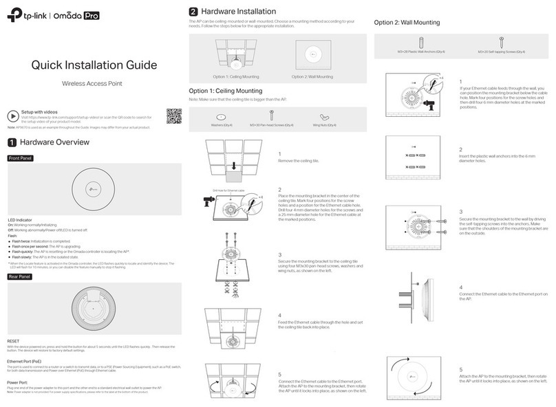 TP-Link Omada Pro Quick installation guide