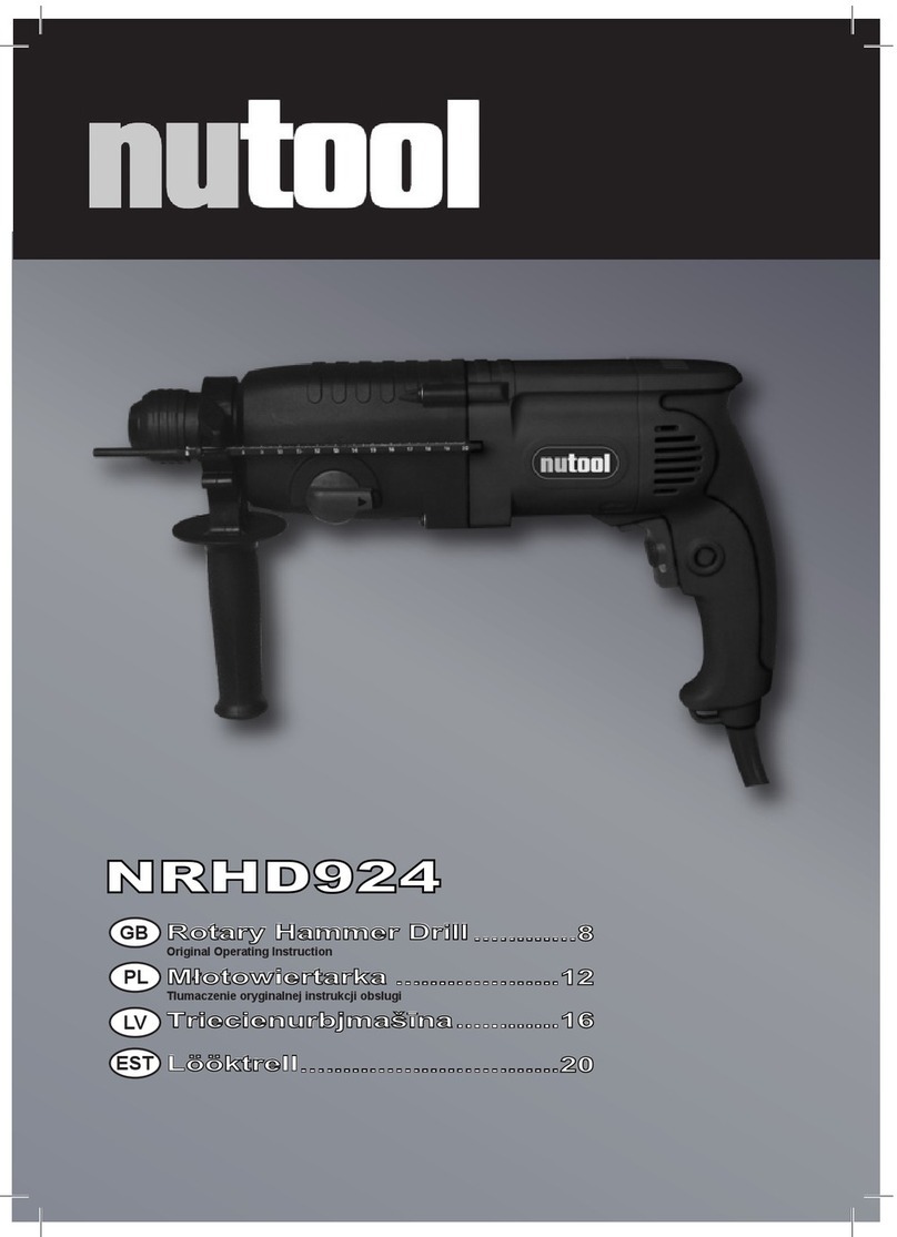 NUTOOL NRHD924 Original Operating Instruction