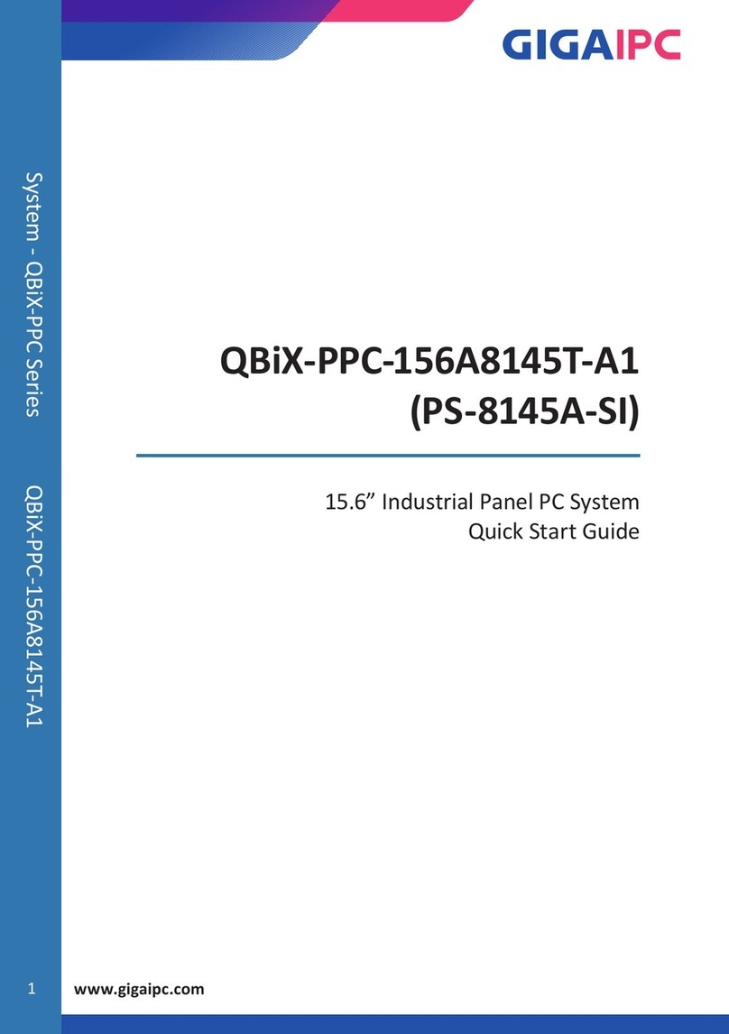 GIGAIPC QBiX-PPC Series User manual