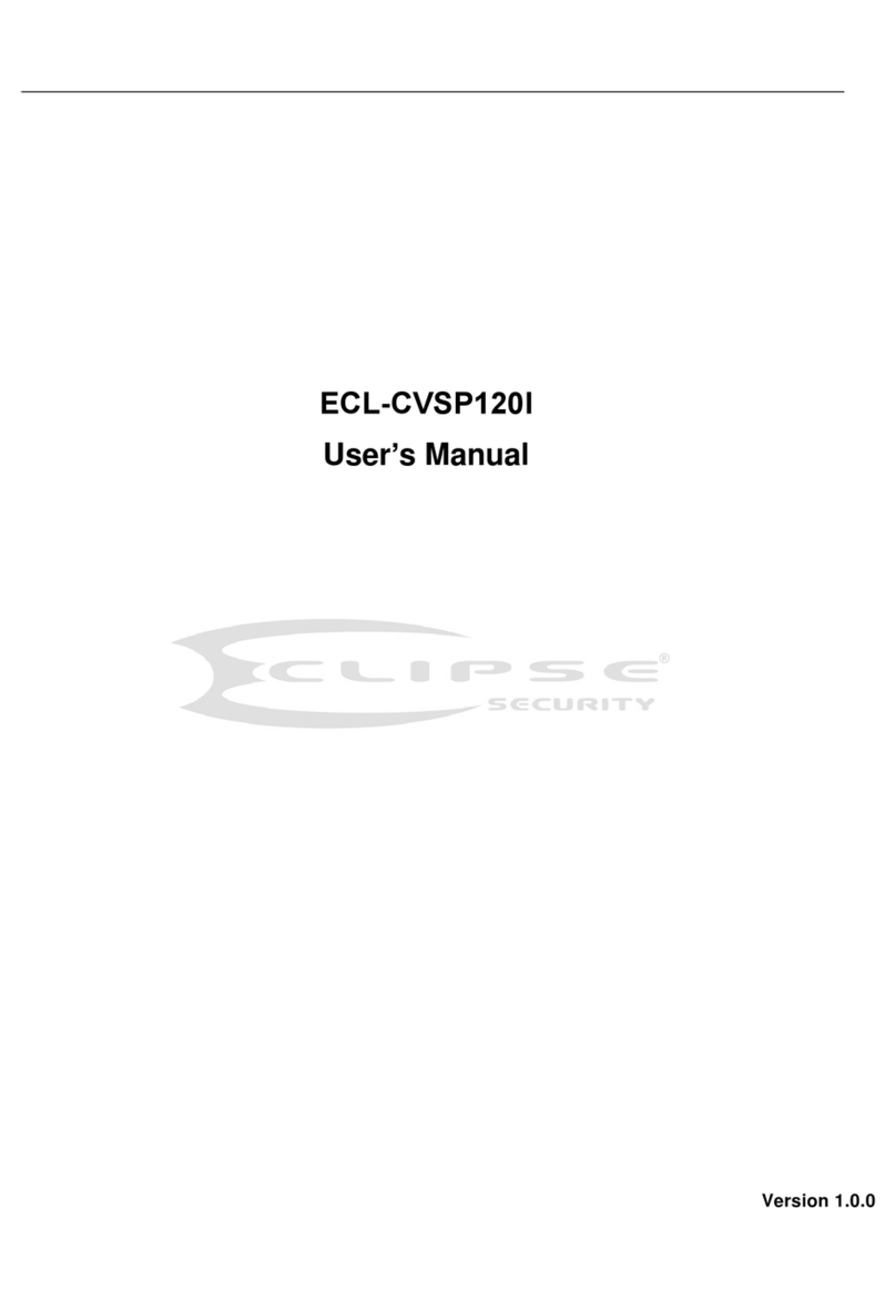 Eclipse Security ECL-CVSP120I User manual