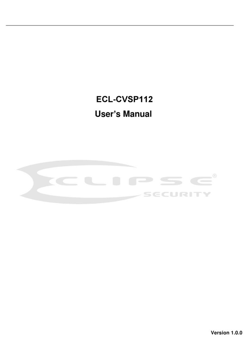 Eclipse Security ECL-CVSP112 user manual