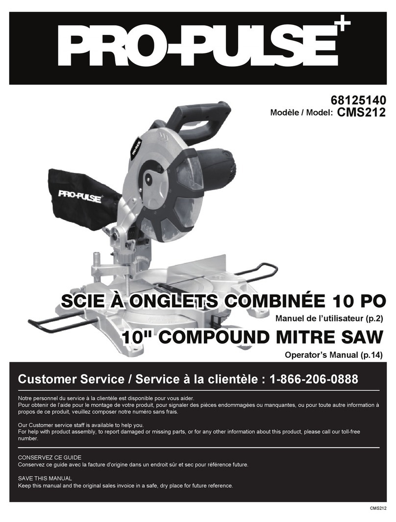 Propulse CMS212 User manual