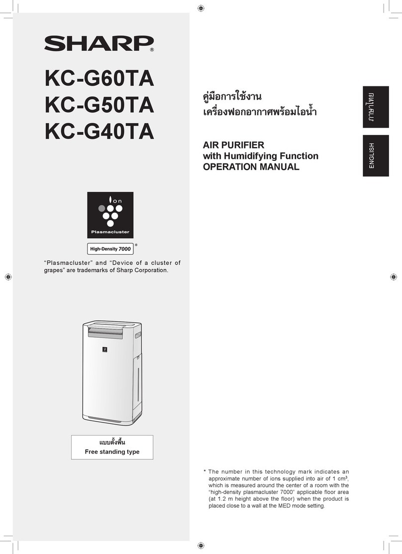 Sharp KC-G60TA User manual