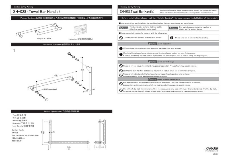 KAWAJUN SH-028 User manual