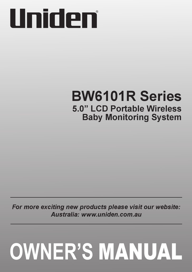 Uniden BW6101R Series User manual