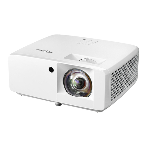 Optoma ZW350ST User manual