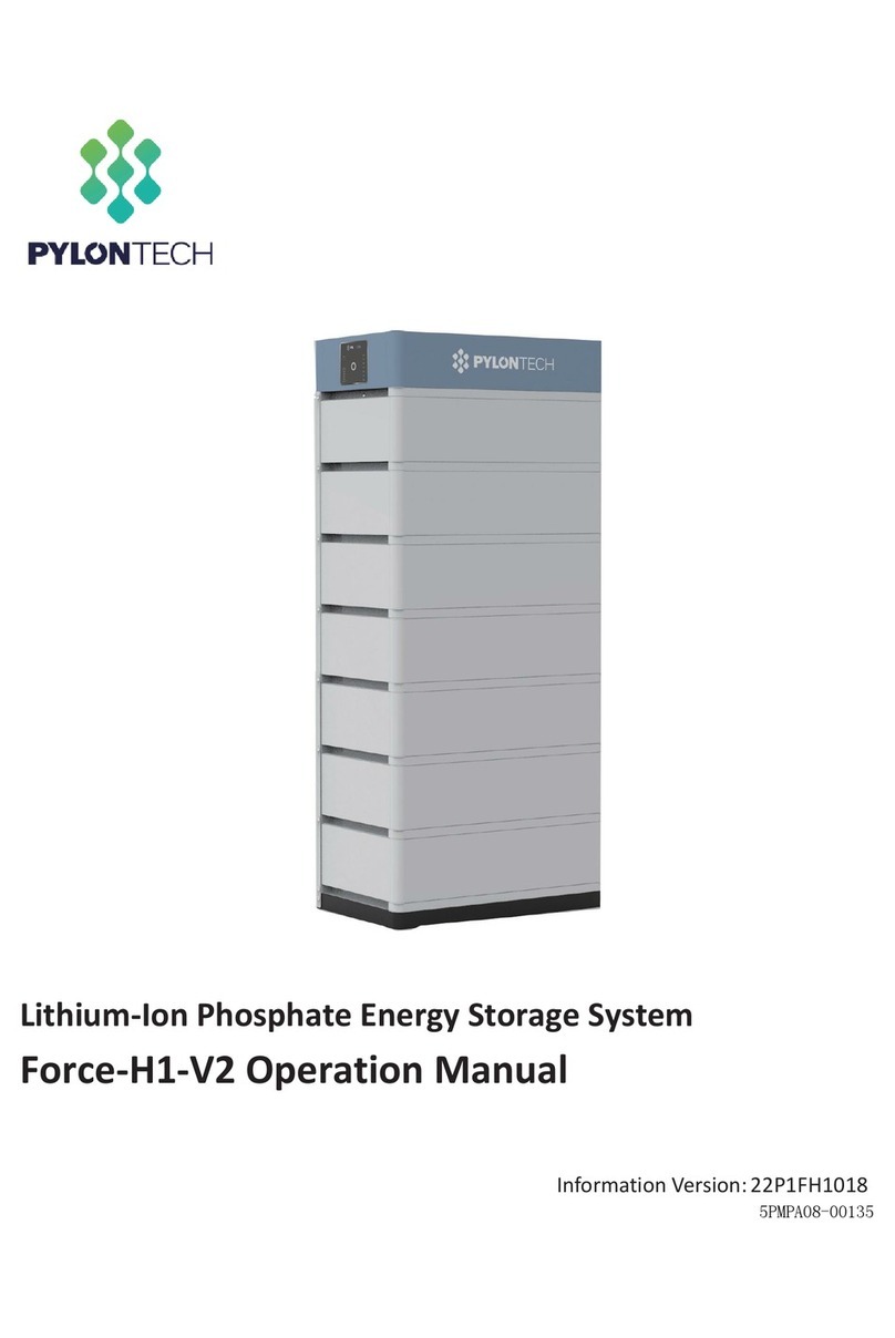 Pylontech Force-H1-V2 User manual Pylontech Force-H1-V2 User manual