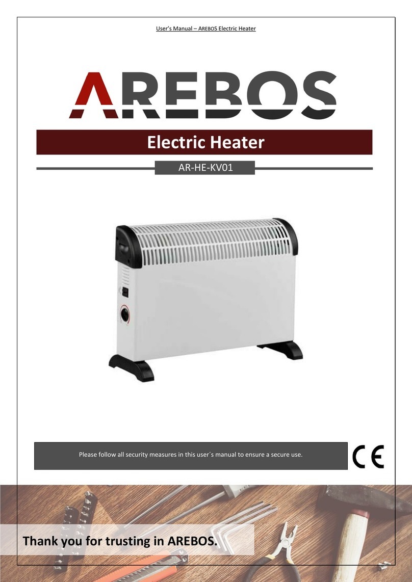 AREBOS AR-HE-KV01 user manual