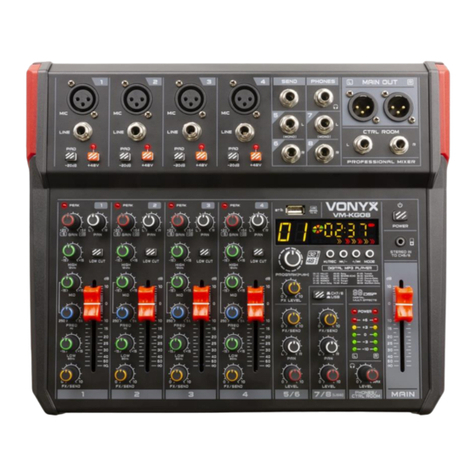 Power Dynamics VM-KG Series instruction manual