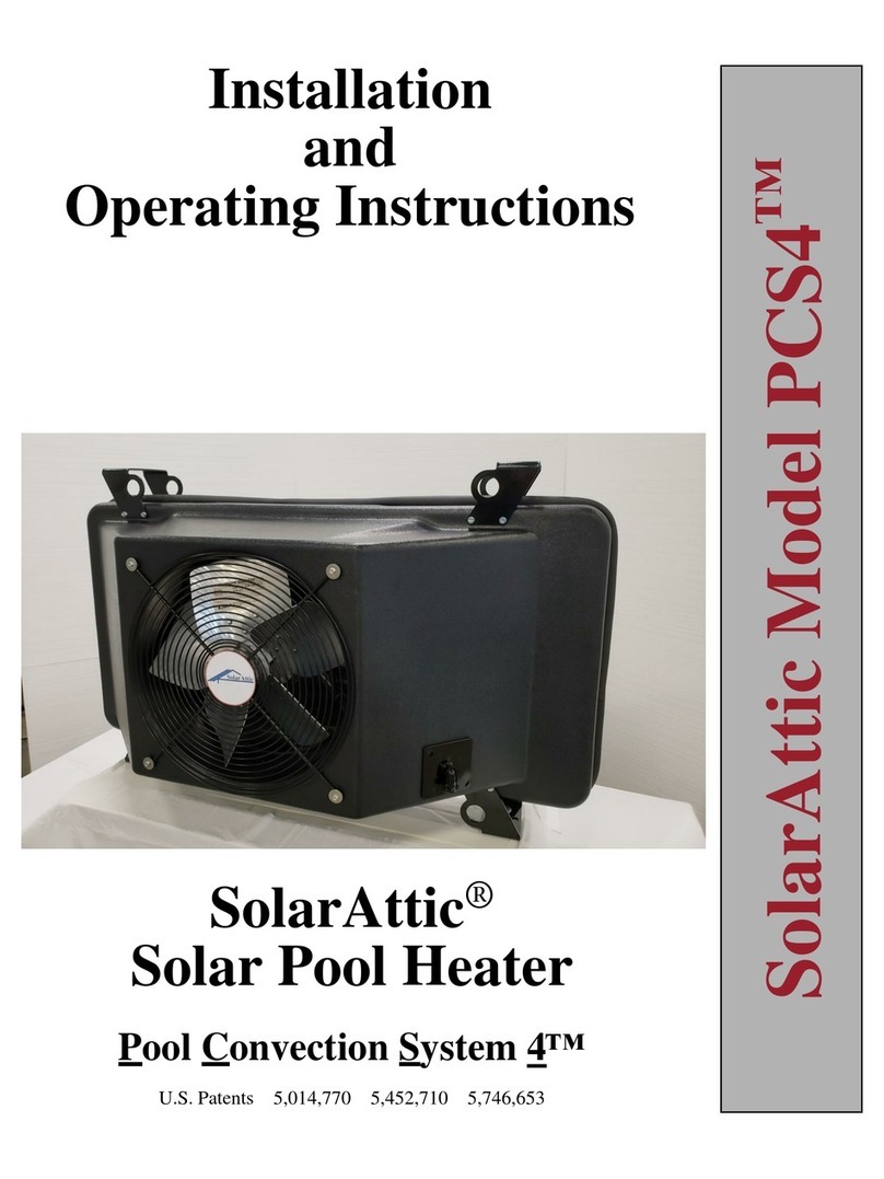 SolarAttic PCS4 User manual
