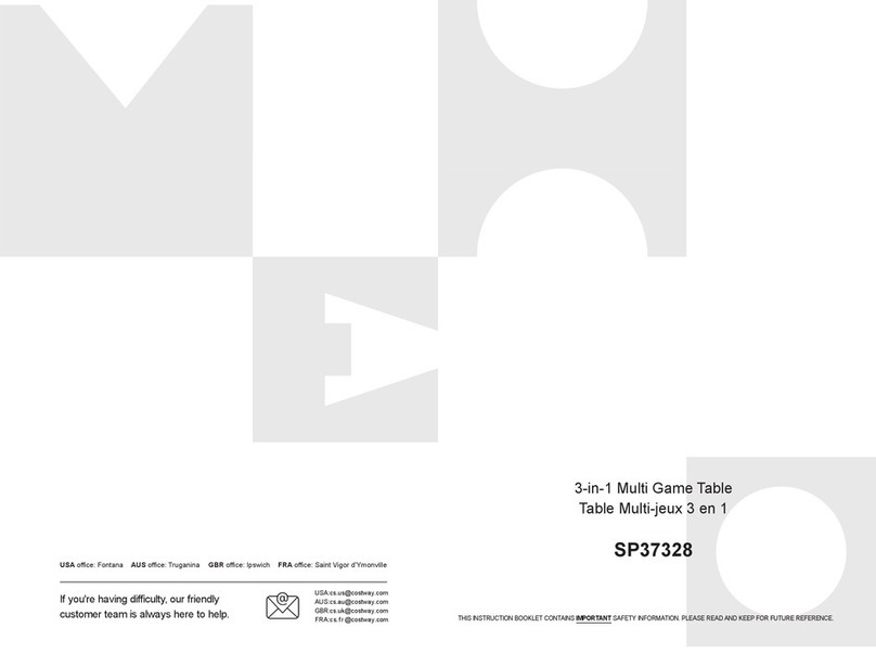 Costway SP37328 Assembly instructions