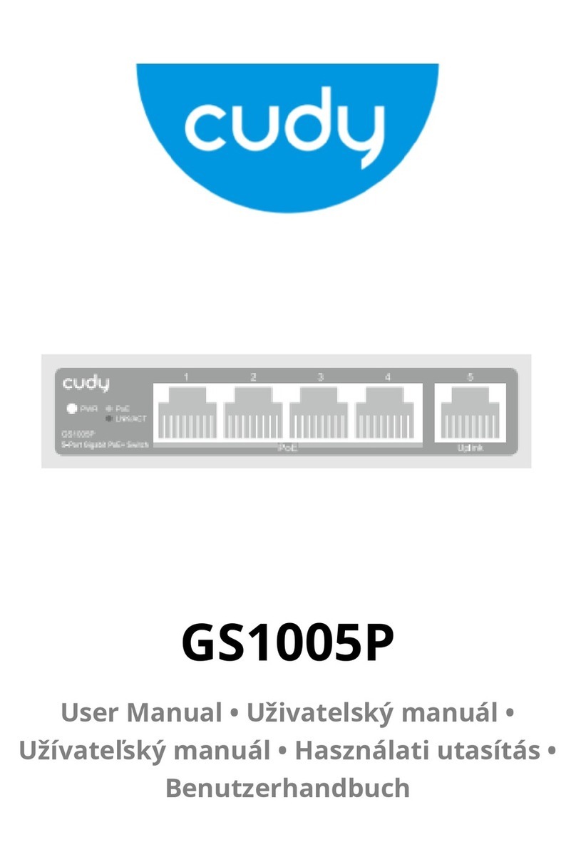 Cudy GS1005P user manual