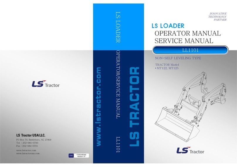 LS tractor LL1101 Operator manual & service manual