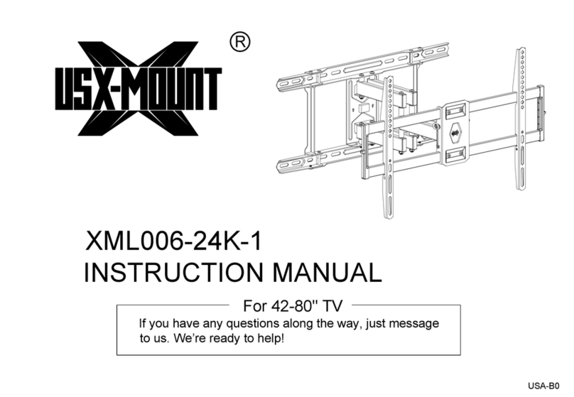USX-MOUNT XML006-24K-1 User manual USX-MOUNT XML006-24K-1 User manual